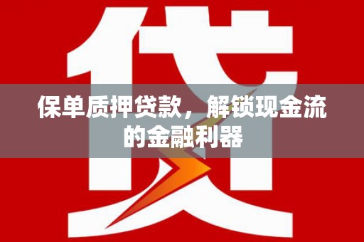 云和保单质押贷款，解锁现金流的金融利器