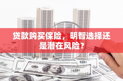 云和贷款购买保险，明智选择还是潜在风险？