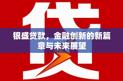 云和银盛贷款，金融创新的新篇章与未来展望