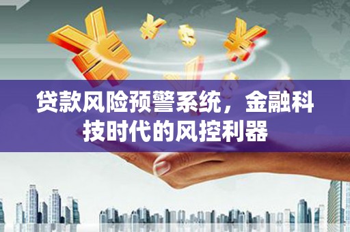 云和贷款风险预警系统，金融科技时代的风控利器
