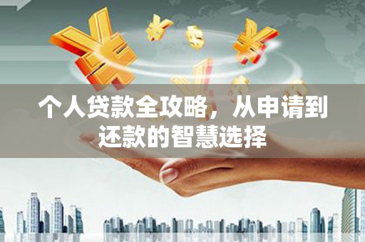 云和个人贷款全攻略，从申请到还款的智慧选择