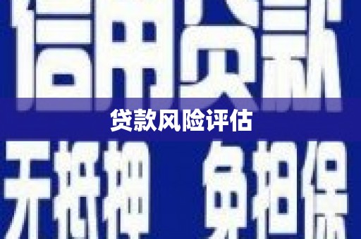 云和贷款风险评估