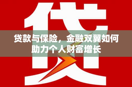 云和贷款与保险，金融双翼如何助力个人财富增长