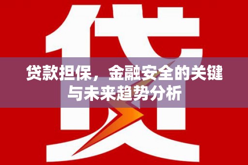 云和贷款担保，金融安全的关键与未来趋势分析