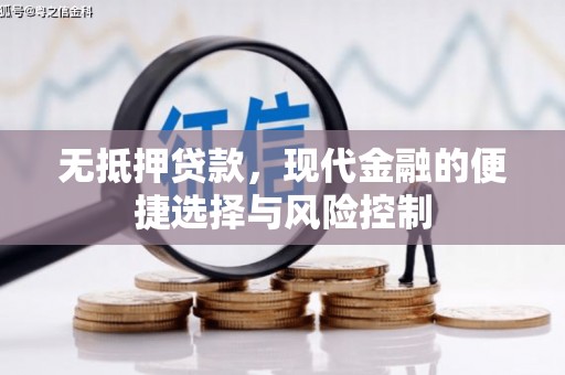 云和无抵押贷款，现代金融的便捷选择与风险控制