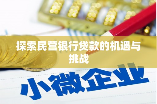 云和探索民营银行贷款的机遇与挑战