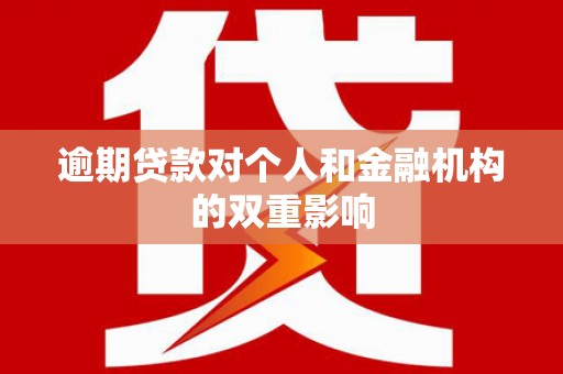 云和逾期贷款对个人和金融机构的双重影响