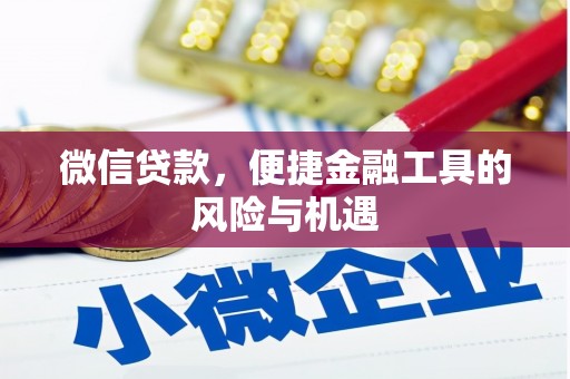 云和微信贷款，便捷金融工具的风险与机遇