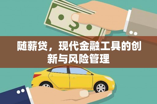 云和随薪贷，现代金融工具的创新与风险管理