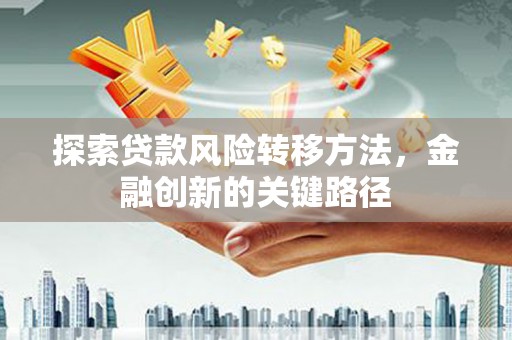 云和探索贷款风险转移方法，金融创新的关键路径