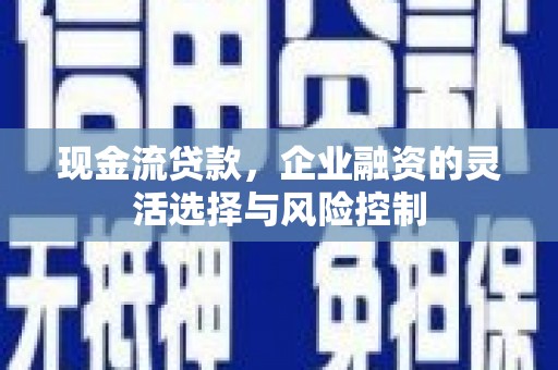云和现金流贷款，企业融资的灵活选择与风险控制