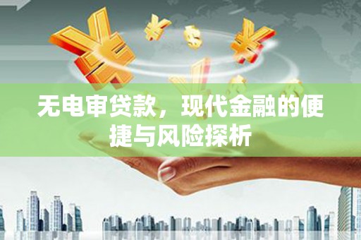 云和无电审贷款，现代金融的便捷与风险探析