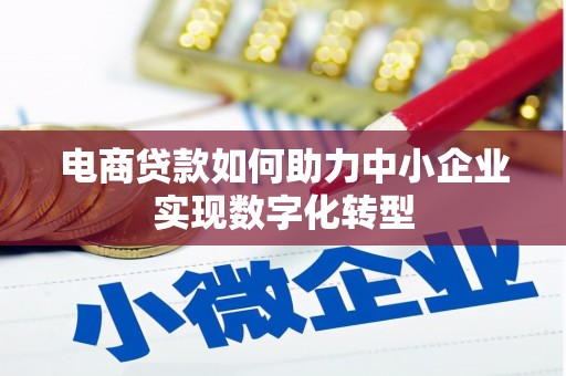云和电商贷款如何助力中小企业实现数字化转型