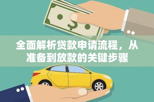 云和全面解析贷款申请流程，从准备到放款的关键步骤