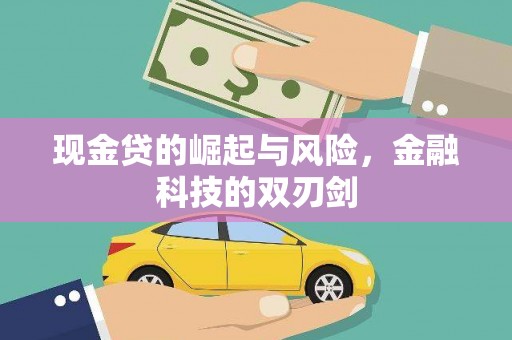 云和现金贷的崛起与风险，金融科技的双刃剑