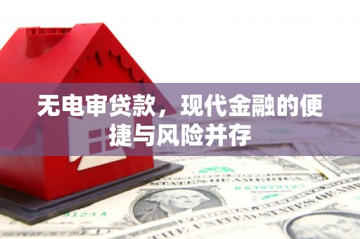 云和无电审贷款，现代金融的便捷与风险并存
