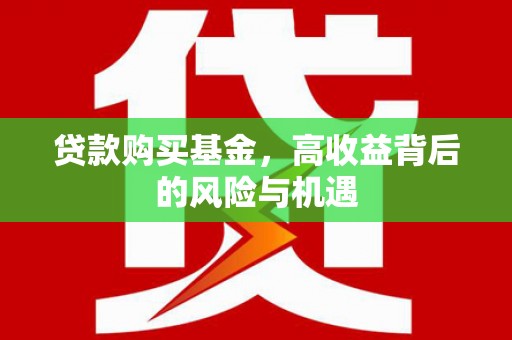 云和贷款购买基金，高收益背后的风险与机遇