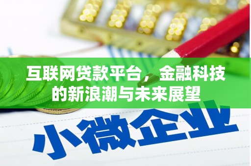 云和互联网贷款平台，金融科技的新浪潮与未来展望