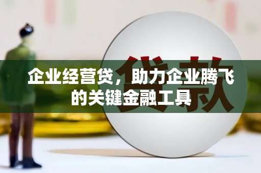云和企业经营贷，助力企业腾飞的关键金融工具