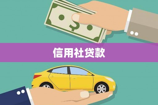 云和信用社贷款