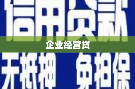 云和企业经营贷
