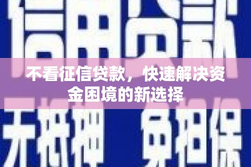 云和不看征信贷款，快速解决资金困境的新选择