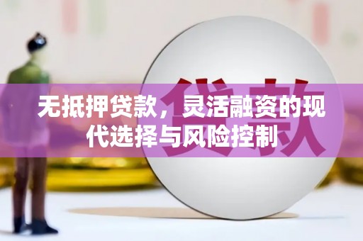 云和无抵押贷款，灵活融资的现代选择与风险控制
