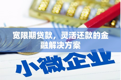 云和宽限期贷款，灵活还款的金融解决方案