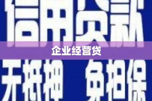 云和企业经营贷