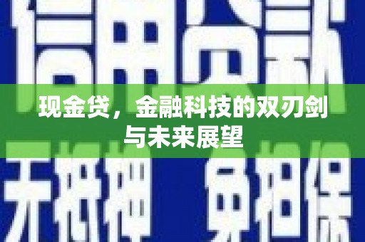 云和现金贷，金融科技的双刃剑与未来展望