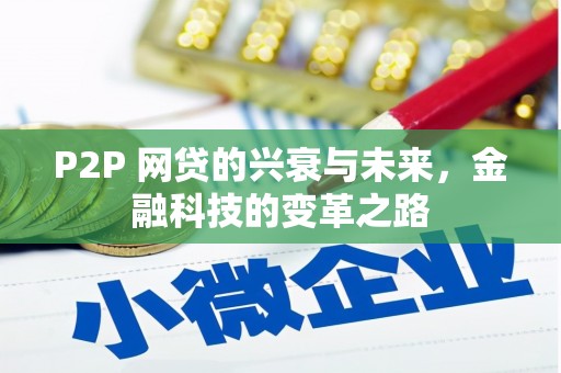 云和P2P 网贷的兴衰与未来，金融科技的变革之路