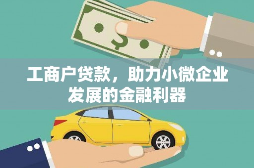 云和工商户贷款，助力小微企业发展的金融利器