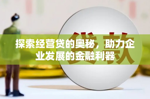 云和探索经营贷的奥秘，助力企业发展的金融利器