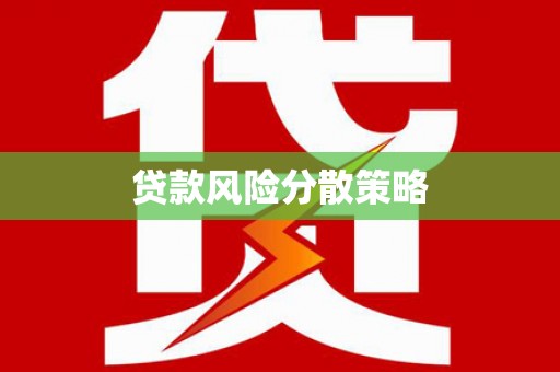 云和贷款风险分散策略