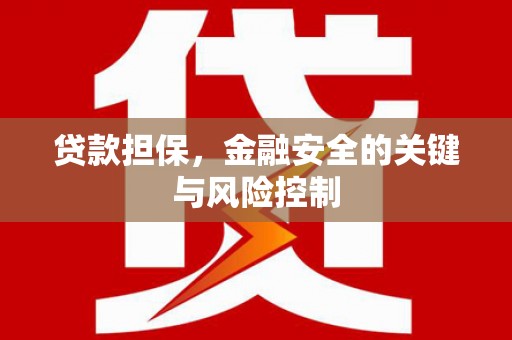 云和贷款担保，金融安全的关键与风险控制