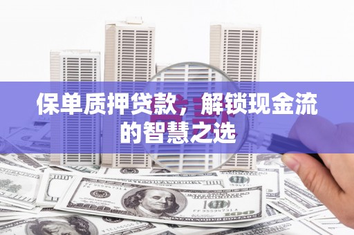 云和保单质押贷款，解锁现金流的智慧之选