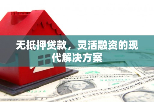 云和无抵押贷款，灵活融资的现代解决方案