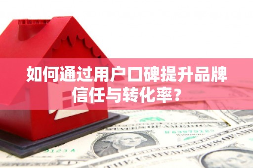 云和如何通过用户口碑提升品牌信任与转化率？