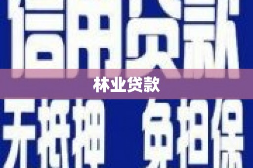 云和林业贷款