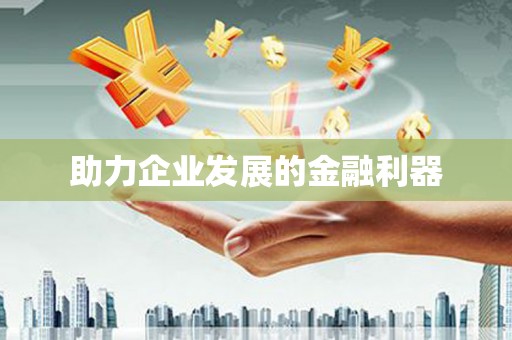 云和助力企业发展的金融利器