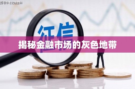 云和揭秘金融市场的灰色地带