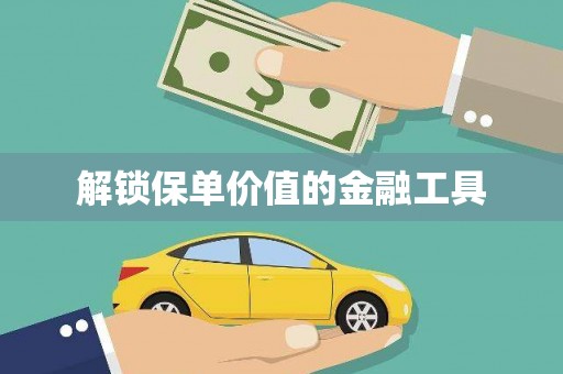 云和解锁保单价值的金融工具